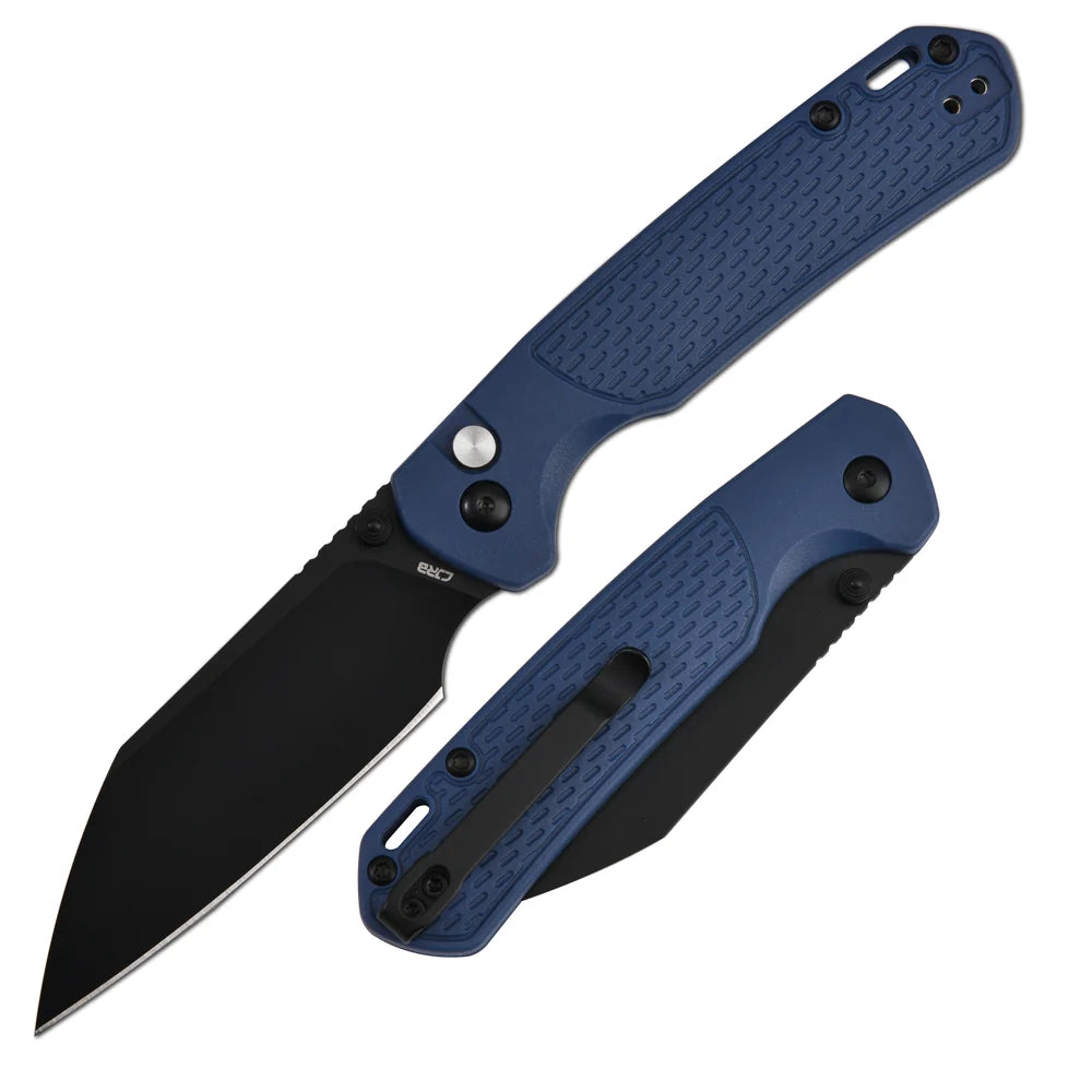 CJRB Pyrite-Light, folding knife, AR-RPM9m FRN, Button Lock, J1945-BBU