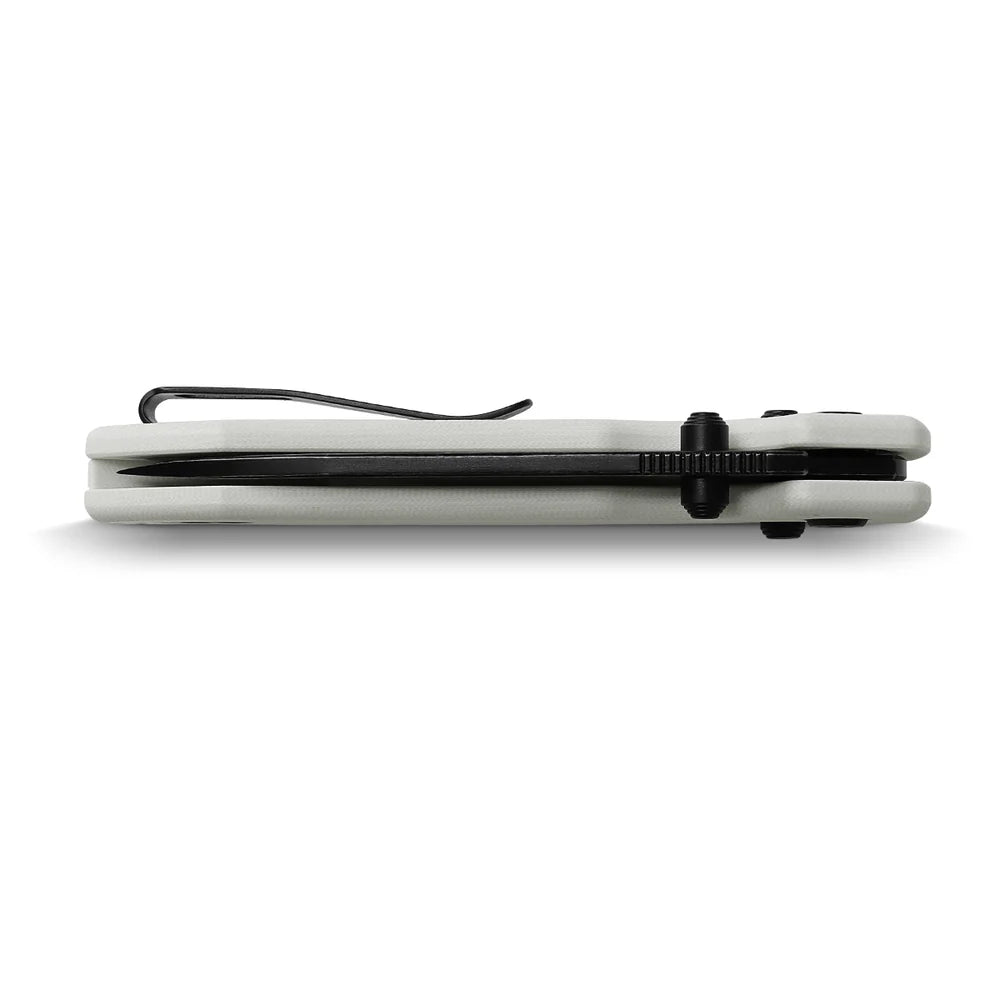 Vosteed Raccoon, folding knife, 14C28N, Micarta, Top Liner Lock, RCCB32VPGW