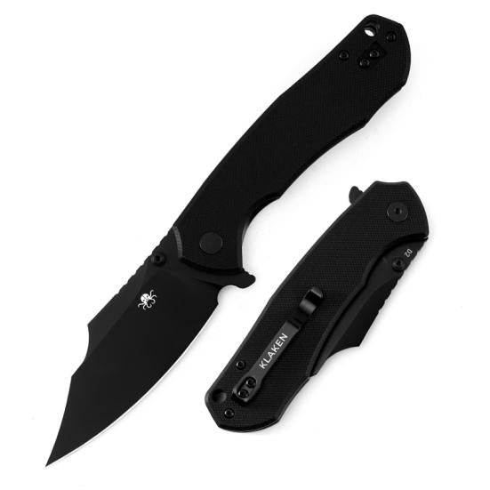 Klaken Specter, folding knife, D2, G10, Liner Lock, K01-Black