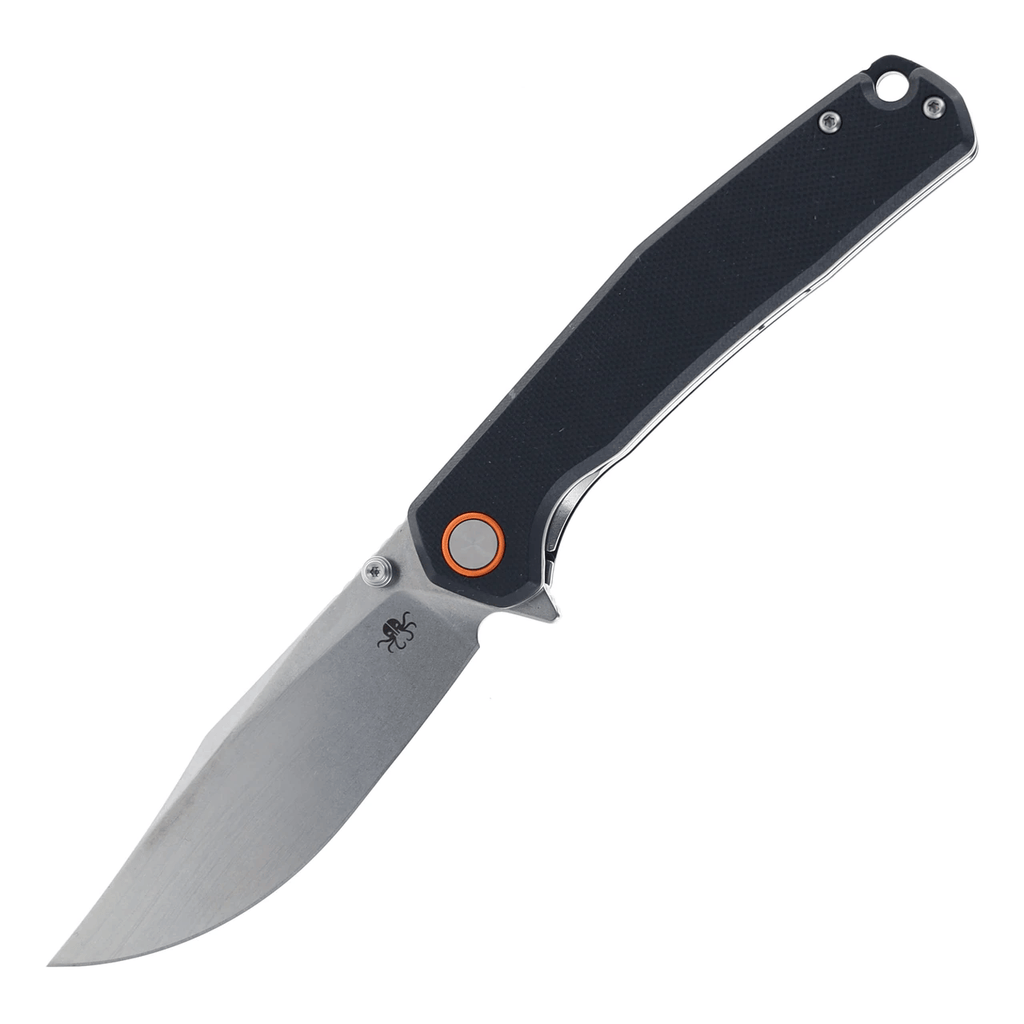Klaken The Lancet, folding knife, 14C28N, G10, Liner Lock, J335-black-white