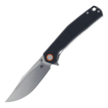 Klaken The Lancet, folding knife, 14C28N, G10, Liner Lock, J335-black-white